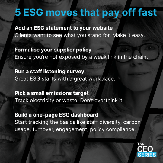 The CEO Series - 3 - ESG - LI Carousel